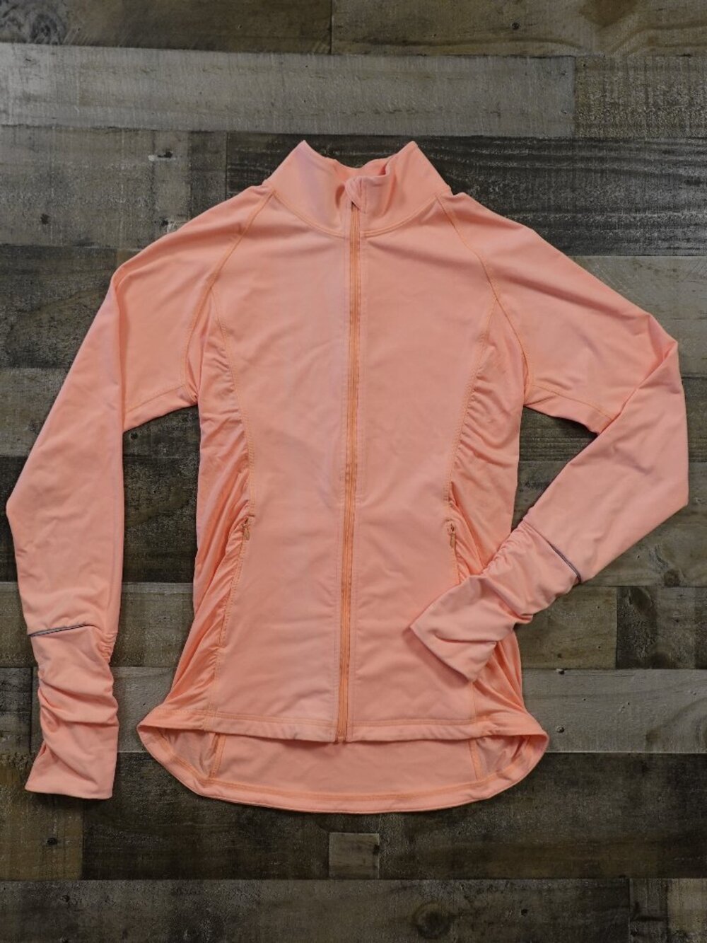 VSX Peach Pink Full-Zip Athletic Jacket